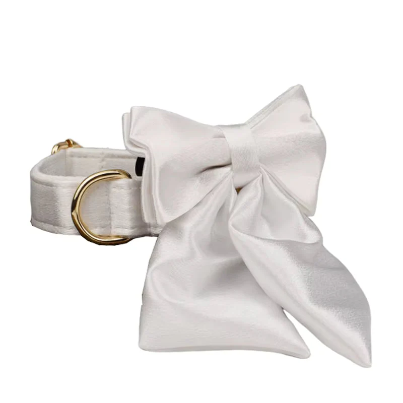 Personalized Wedding Pure White Satin Classic Set - Image 13