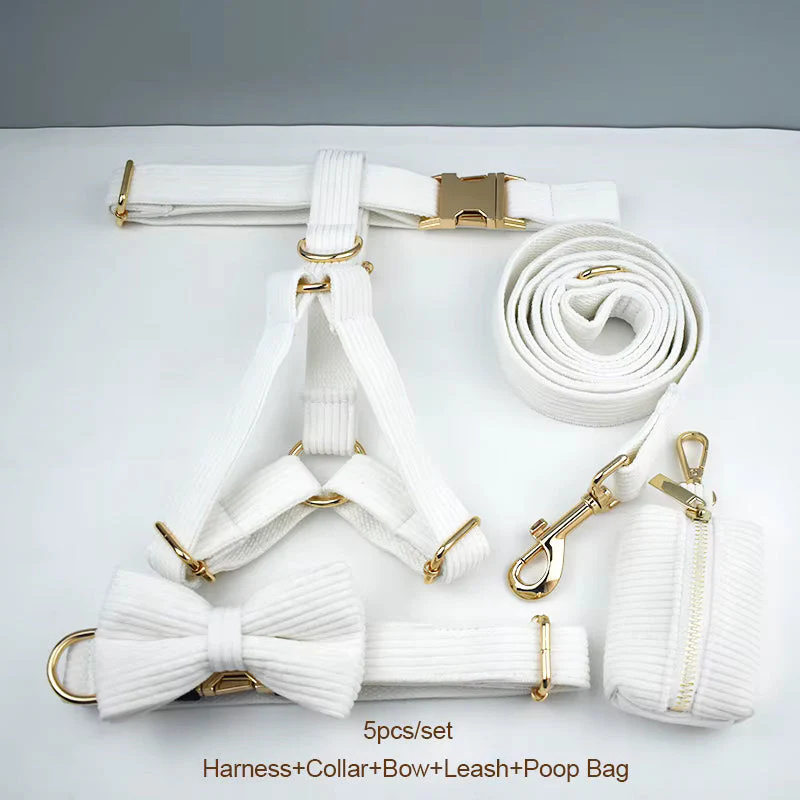 Personalized White Corduroy Classic Set - Image 22