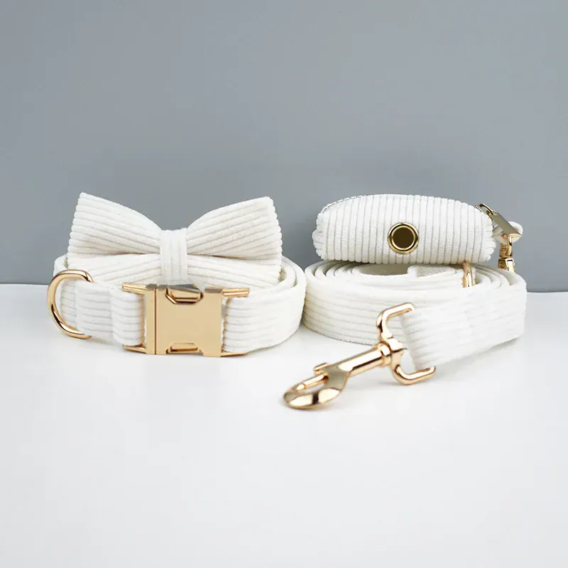 Personalized White Corduroy Classic Set - Image 3