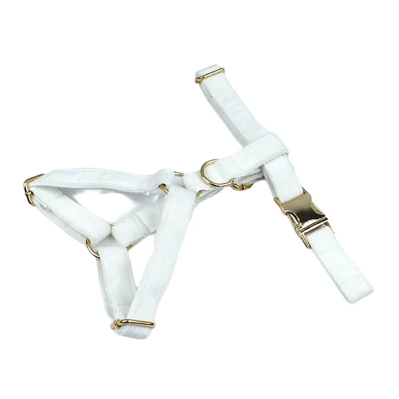 Personalized White Wedding Velvet Classic Set - Image 16