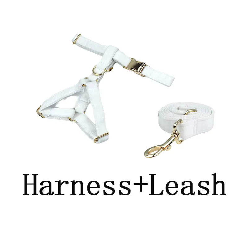 Personalized White Wedding Velvet Classic Set - Image 19