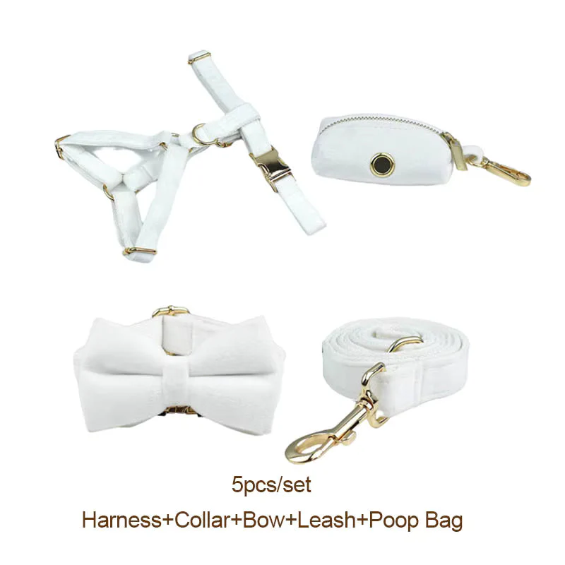 Personalized White Wedding Velvet Classic Set - Image 21