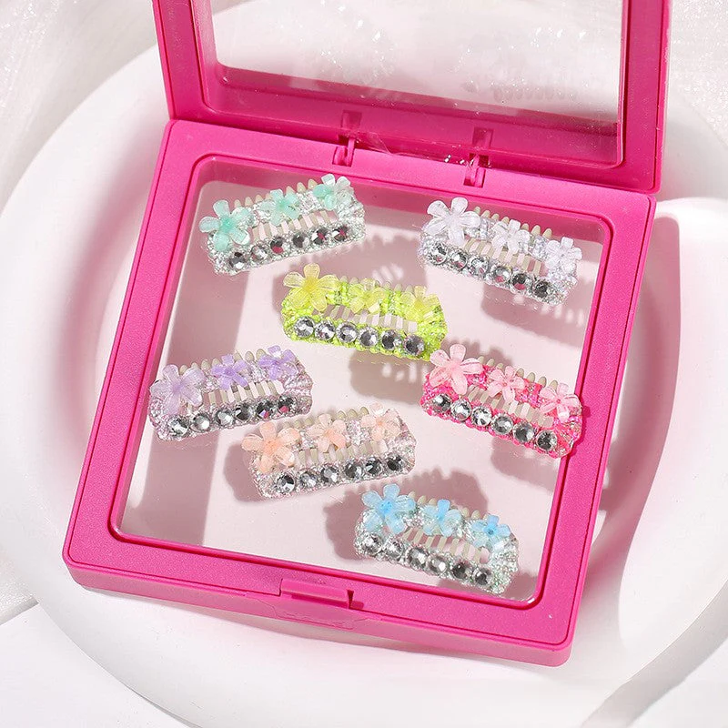 Pet Accessories Crystal Flower Mini Hair Clips for Dogs - Image 6