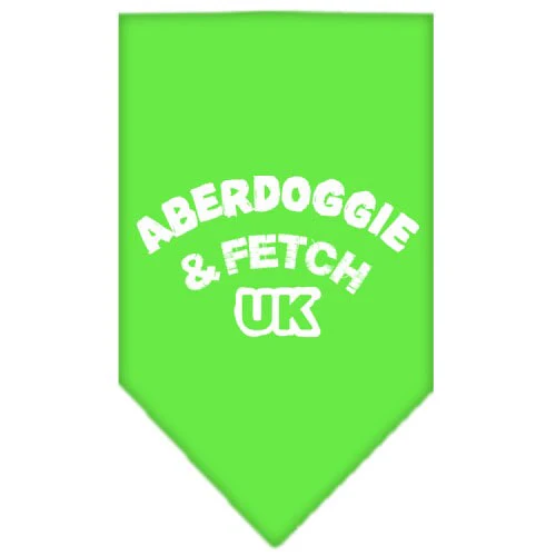 Pet and Dog Bandana Screen Printed,  "Aberdoggie & Fetch UK" - Image 10