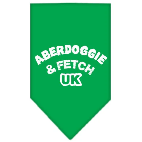 Pet and Dog Bandana Screen Printed,  "Aberdoggie & Fetch UK" - Image 2
