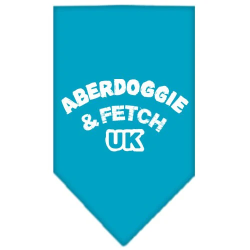Pet and Dog Bandana Screen Printed,  "Aberdoggie & Fetch UK" - Image 4