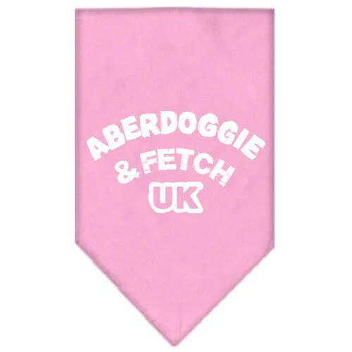 Pet and Dog Bandana Screen Printed,  "Aberdoggie & Fetch UK" - Image 8