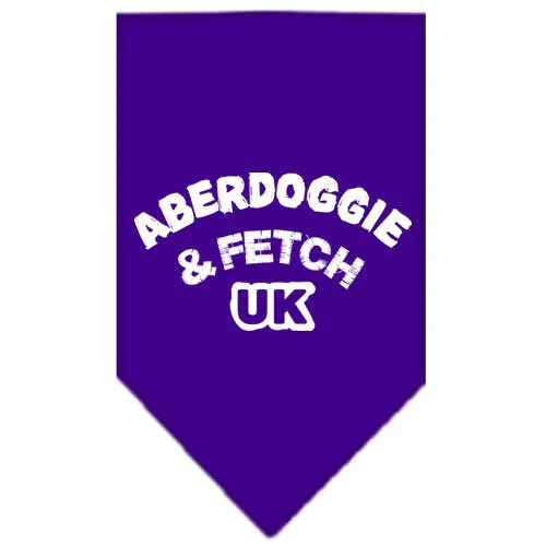 Pet and Dog Bandana Screen Printed,  "Aberdoggie & Fetch UK" - Image 9