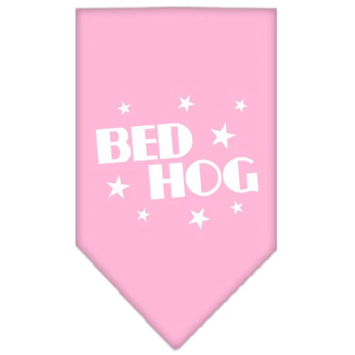 Pet and Dog Bandana Screen Printed, "Bed Hog" - Image 10
