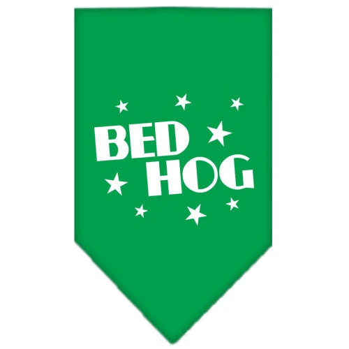 Pet and Dog Bandana Screen Printed, "Bed Hog" - Image 7