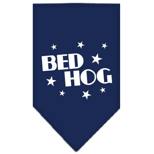 Pet and Dog Bandana Screen Printed, "Bed Hog" - Image 8