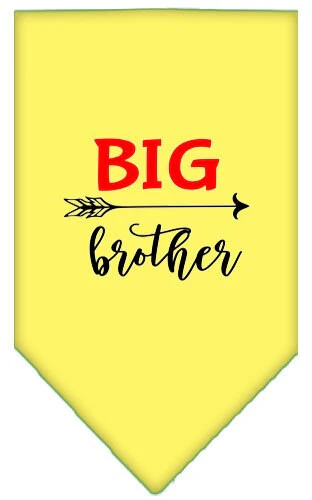 Pet and Dog Bandana Screen Printed, "Big Brother" - Image 10