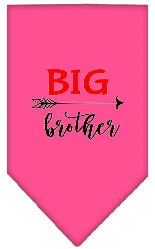 Pet and Dog Bandana Screen Printed, "Big Brother" - Image 3