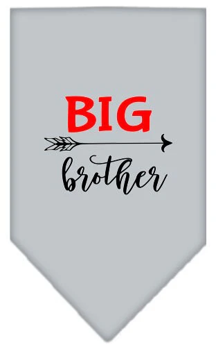 Pet and Dog Bandana Screen Printed, "Big Brother" - Image 4