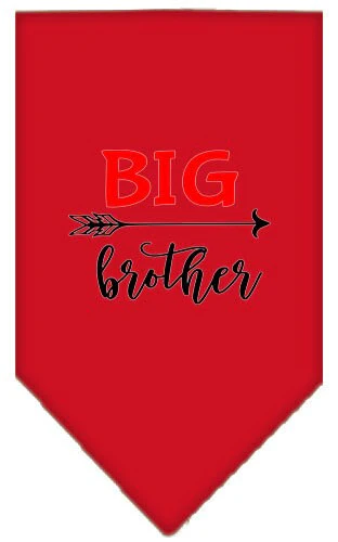 Pet and Dog Bandana Screen Printed, "Big Brother" - Image 7