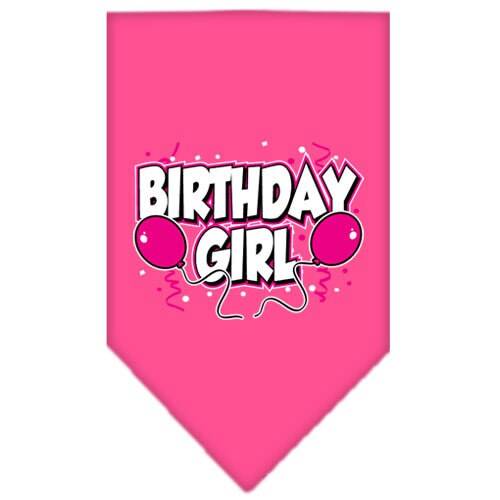 Pet and Dog Bandana Screen Printed, "Birthday Girl -or- "Birthday Boy" - Image 9
