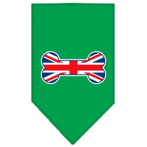 Pet and Dog Bandana Screen Printed, "Bone Shaped UK Flag" - Image 6