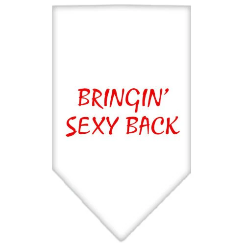 Pet and Dog Bandana Screen Printed, "Bringin Sexy Back" - Image 2