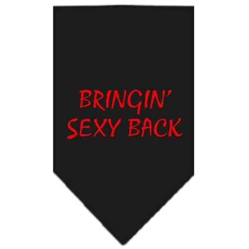 Pet and Dog Bandana Screen Printed, "Bringin Sexy Back" - Image 3