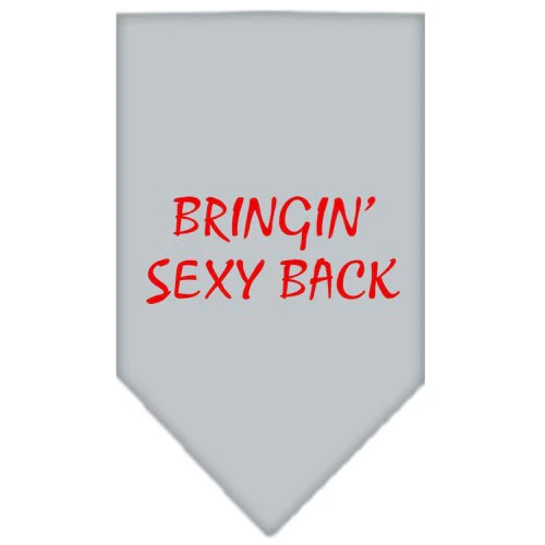 Pet and Dog Bandana Screen Printed, "Bringin Sexy Back" - Image 4