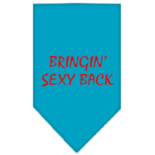 Pet and Dog Bandana Screen Printed, "Bringin Sexy Back" - Image 5