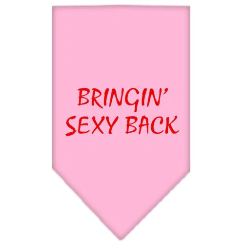 Pet and Dog Bandana Screen Printed, "Bringin Sexy Back" - Image 7