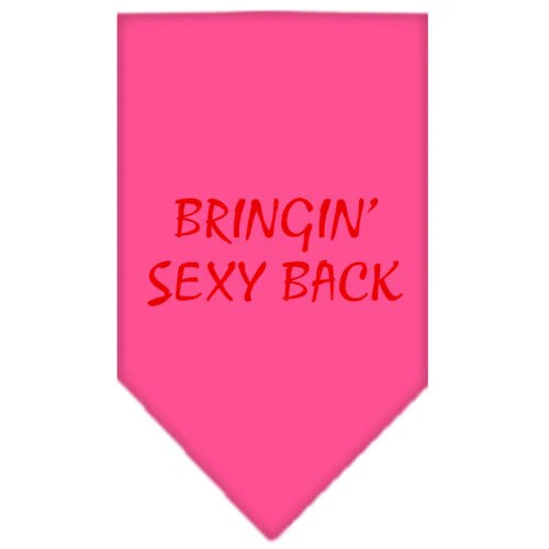 Pet and Dog Bandana Screen Printed, "Bringin Sexy Back" - Image 8