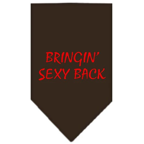 Pet and Dog Bandana Screen Printed, "Bringin Sexy Back" - Image 9