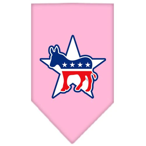 Pet and Dog Bandana Screen Printed, "Democrat" - Image 7