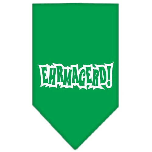 Pet and Dog Bandana Screen Printed, "Ehrmagerd!" - Image 10