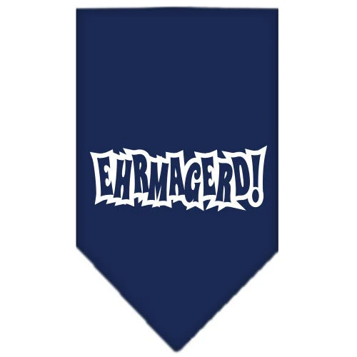 Pet and Dog Bandana Screen Printed, "Ehrmagerd!" - Image 2