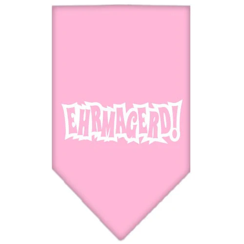 Pet and Dog Bandana Screen Printed, "Ehrmagerd!" - Image 9