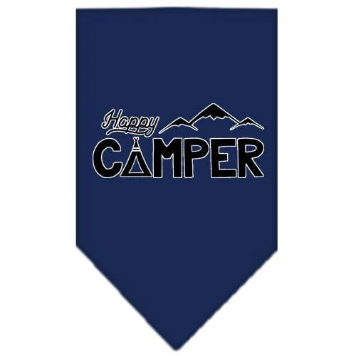 Pet and Dog Bandana Screen Printed, "Happy Camper" - Image 6