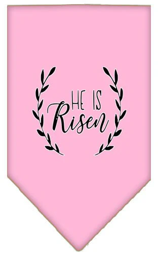 Pet and Dog Bandana Screen Printed, "He Is Risen" - Image 5