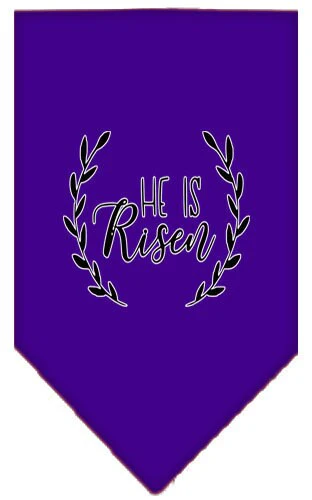 Pet and Dog Bandana Screen Printed, "He Is Risen" - Image 6