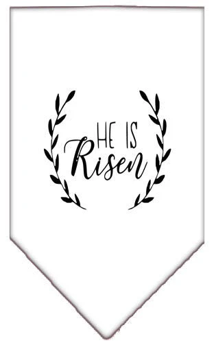 Pet and Dog Bandana Screen Printed, "He Is Risen" - Image 7