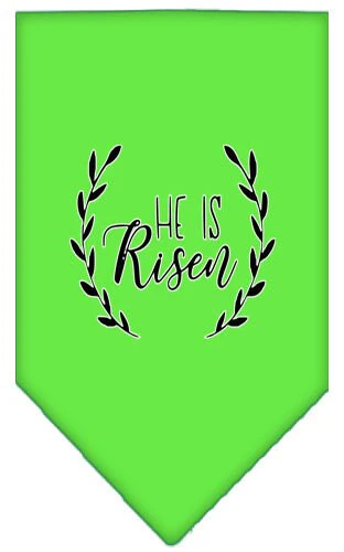 Pet and Dog Bandana Screen Printed, "He Is Risen" - Image 9