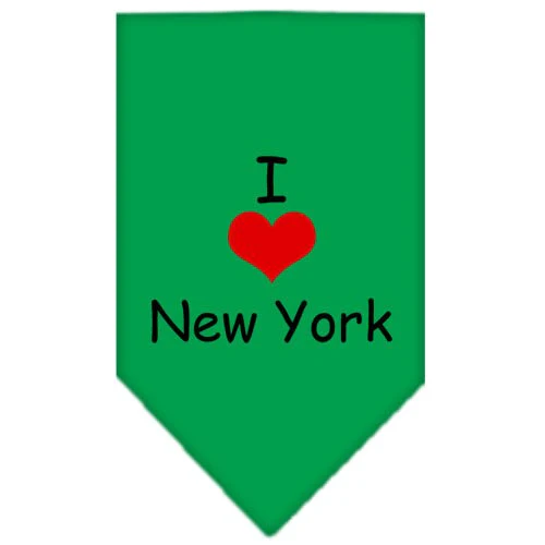 Pet and Dog Bandana Screen Printed, "I Heart NY" - Image 9