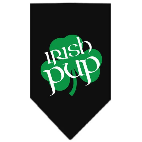 Pet and Dog Bandana Screen Printed, "Irish Pup" - Image 2