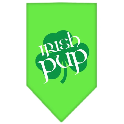 Pet and Dog Bandana Screen Printed, "Irish Pup" - Image 3