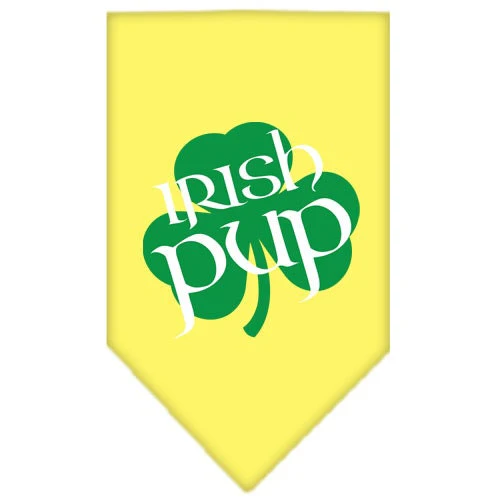 Pet and Dog Bandana Screen Printed, "Irish Pup" - Image 5