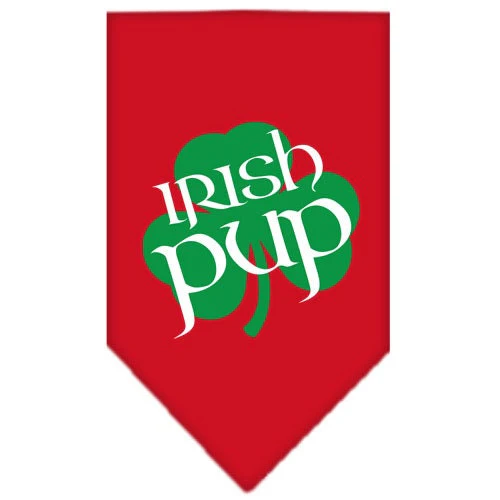 Pet and Dog Bandana Screen Printed, "Irish Pup" - Image 9