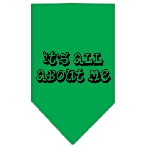 Pet and Dog Bandana Screen Printed, "It's All About Me" - Image 9