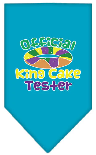 Pet and Dog Bandana Screen Printed, "King Cake Tester" - Image 15