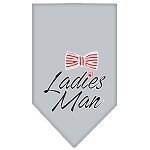 Pet and Dog Bandana Screen Printed, "Ladies Man" - Image 3