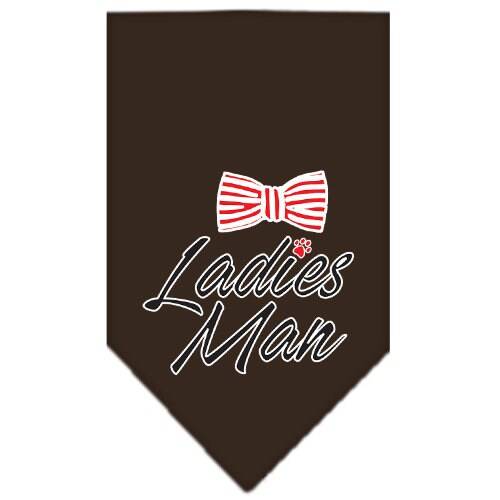Pet and Dog Bandana Screen Printed, "Ladies Man" - Image 8