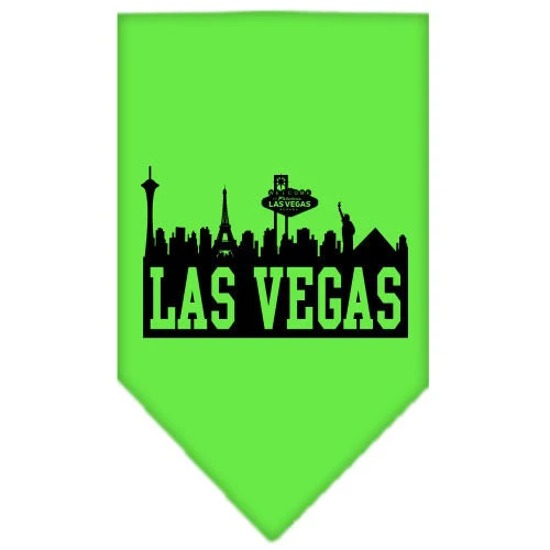 Pet and Dog Bandana Screen Printed, "Las Vegas Skyline" - Image 10