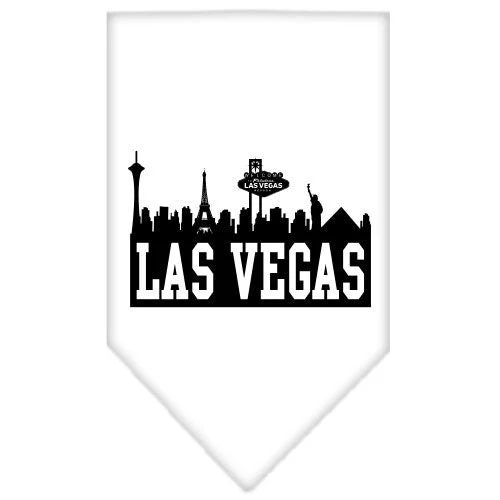 Pet and Dog Bandana Screen Printed, "Las Vegas Skyline" - Image 4