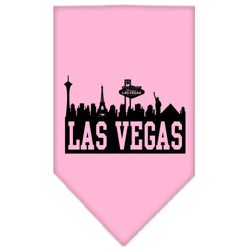 Pet and Dog Bandana Screen Printed, "Las Vegas Skyline" - Image 6