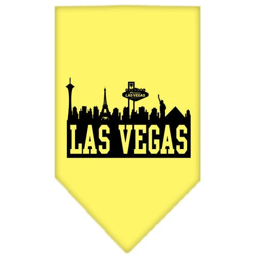 Pet and Dog Bandana Screen Printed, "Las Vegas Skyline" - Image 8